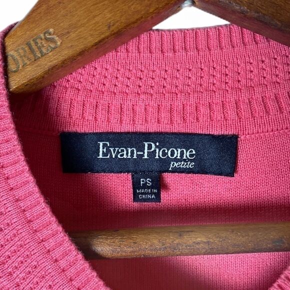 Evan-Picone Petite Short Sleeve Sweater - Picture 2 of 6